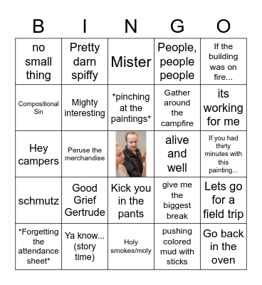 Finch Bingo Card