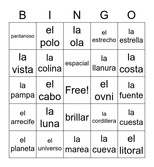 MSV 2 parte 1 Bingo Card