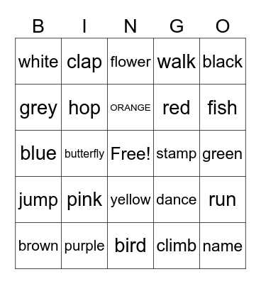 MY BIRTHDAY Bingo Card