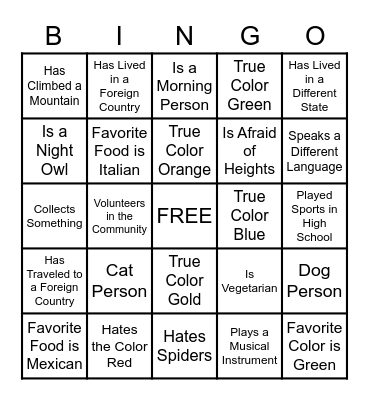 SMO COWORKER BINGO Card