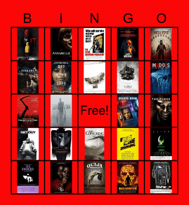 HALLOWEEN Bingo Card