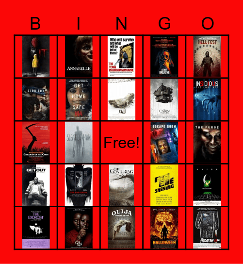 HALLOWEEN Bingo Card