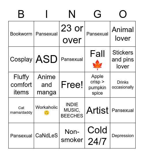 How Similar Are You To Haylee? Bingo Card