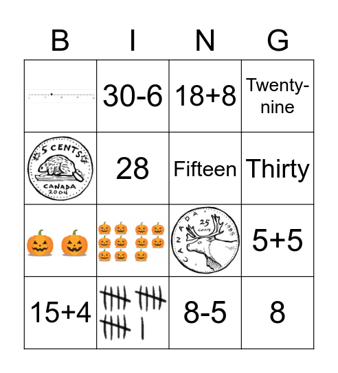 HALLOWEEN BINGO Card