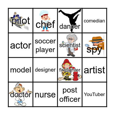 Hopper 1 Unit 2 Bingo Card