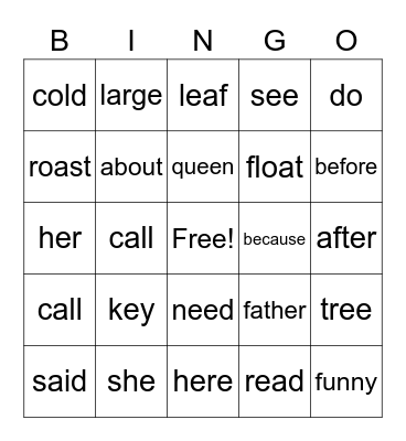 Benchmark Unit 2 -Week 1 & 2 Bingo Card