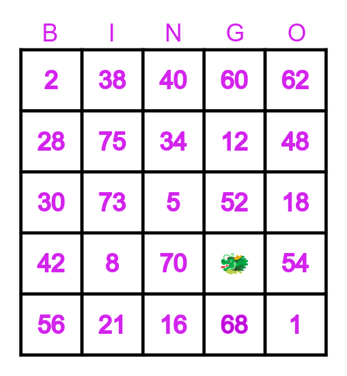 Itsme_maicamonique Bingo Card