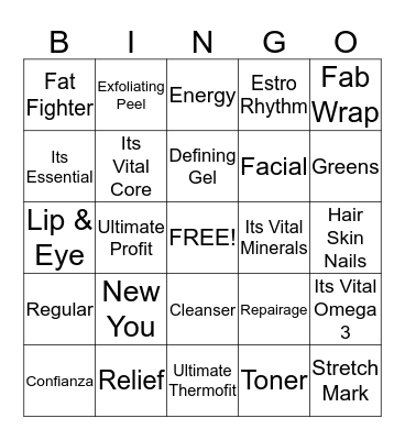 It Works! Bingo Card