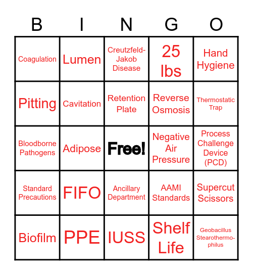 SPD WEEK 2021 Bingo Card