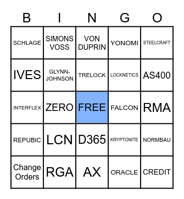 CUSTOMER SERVICE WEEK BINGO Card