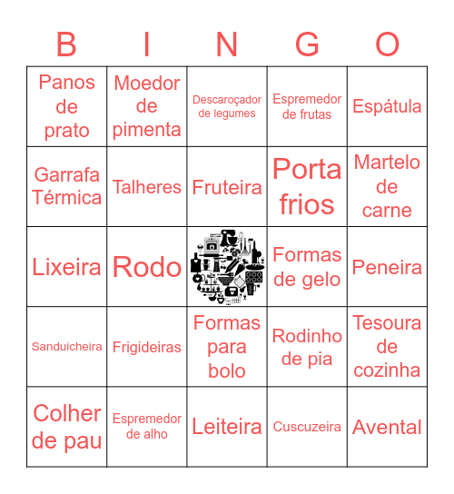 ♥ Chá da Aldy ♥ Bingo Card