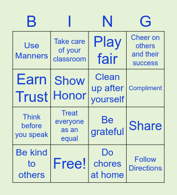 Innes - Respect Bingo Card