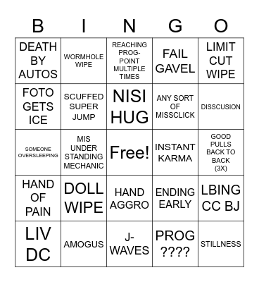 TEA BINGO Card