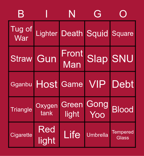 Winning Hashtag Bingo Card