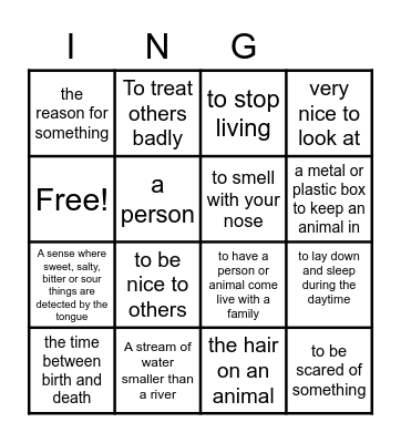 A Dog's Purpose Bingo Card