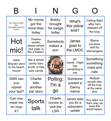 Day 287 BiNGo Card