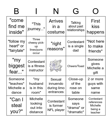 Most Dramatic Bingo Game Ever Bingo Card