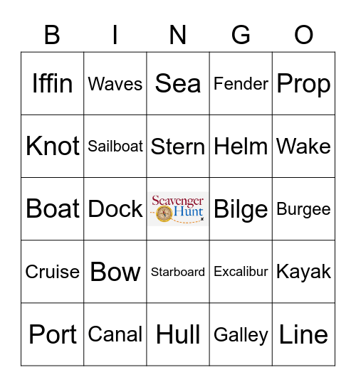 PCYC PICNIC BINGO Card