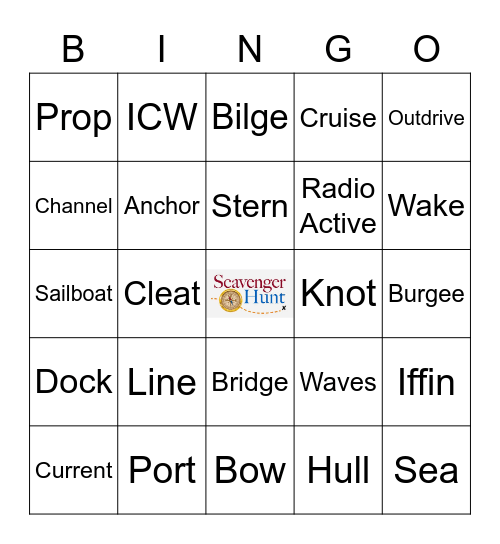 PCYC Picnic Bingo Card