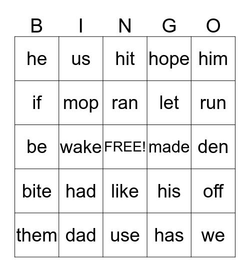 1st Grade Punch Party:) Chelsy, Damiah, Eli Bingo Card