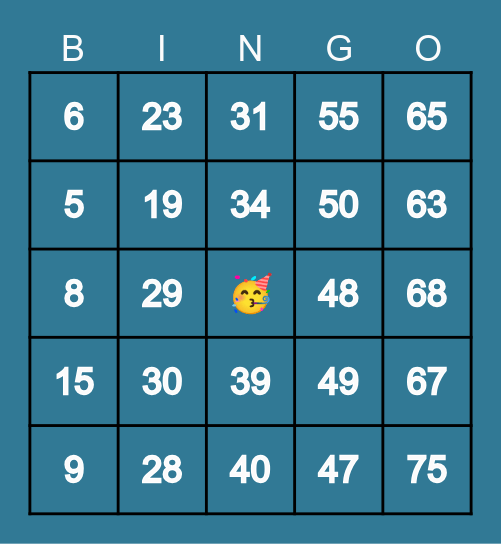 SORIANO FAMILY Bingo Card