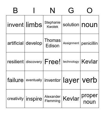 Read 180 Workshop 1.1 Vocab Bingo Card