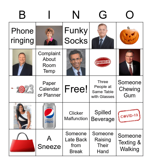 Next Step: BINGO Card