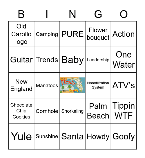 Florida CMT BINGO! Bingo Card