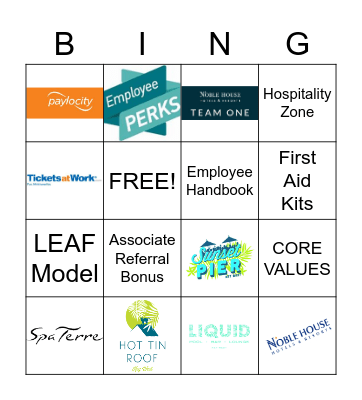 Ocean Key Resort & Spa Bingo Card