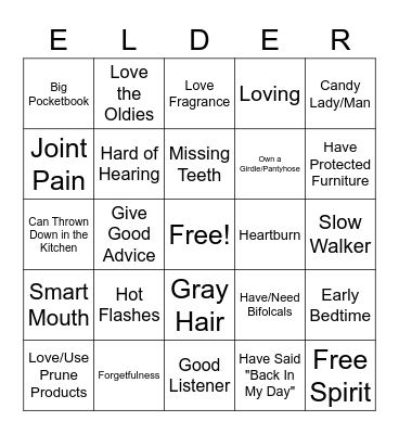 Springwood Oaks Bingo Card