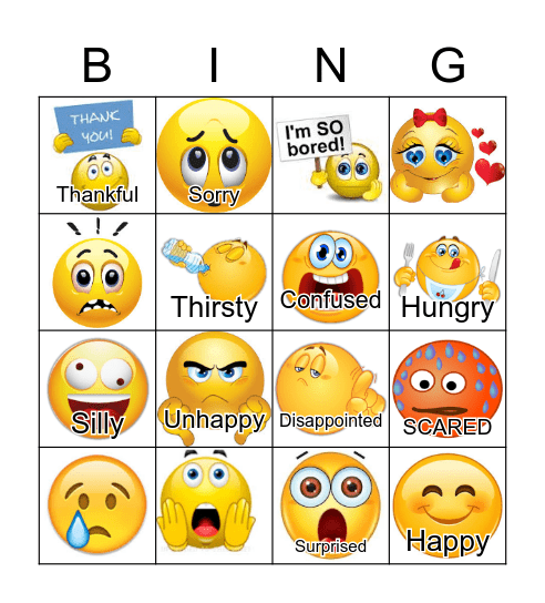 Tunded Bingo Card