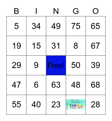 CFC FAMILY DAY 2021 GAME 5 Bingo Card