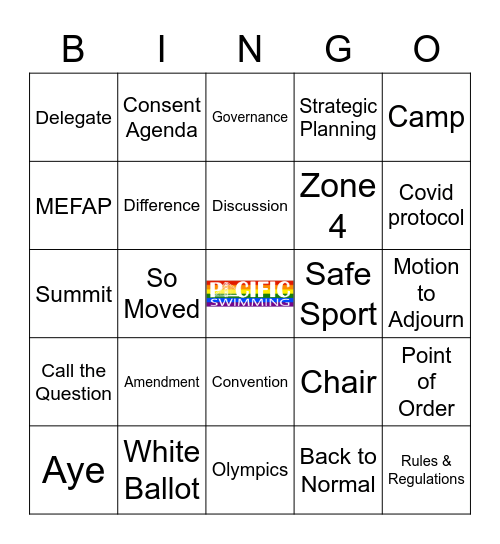 2021 FALL HOD Bingo Card