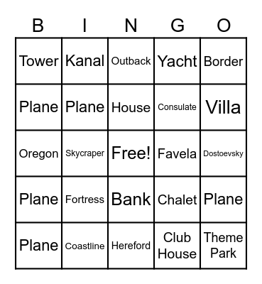 R6 MAPINGO Bingo Card