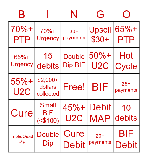 Week 3: MON-THUR AM Bingo Card