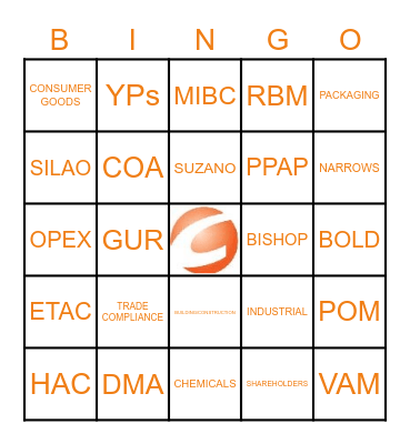 Customer Service Month - BINGO! Bingo Card