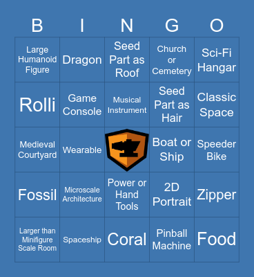 Iron Builder / Iron Forge Bingo Card