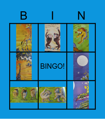 GIRAFFES CAN'T DANCE Bingo Card