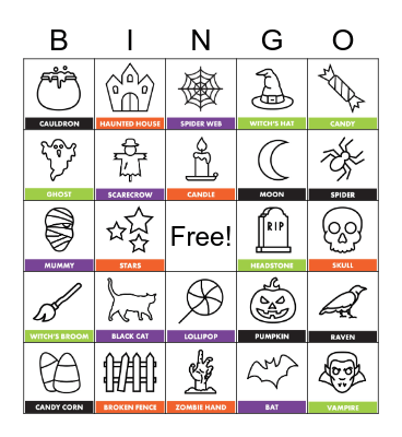 HalloWIN BINGO Card