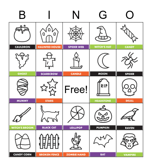 HalloWIN BINGO Card