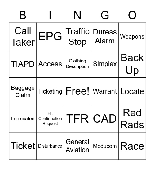 Fundamentals 1 Bingo Card