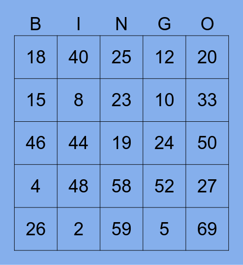 Bingo Angka with Ara Bingo Card