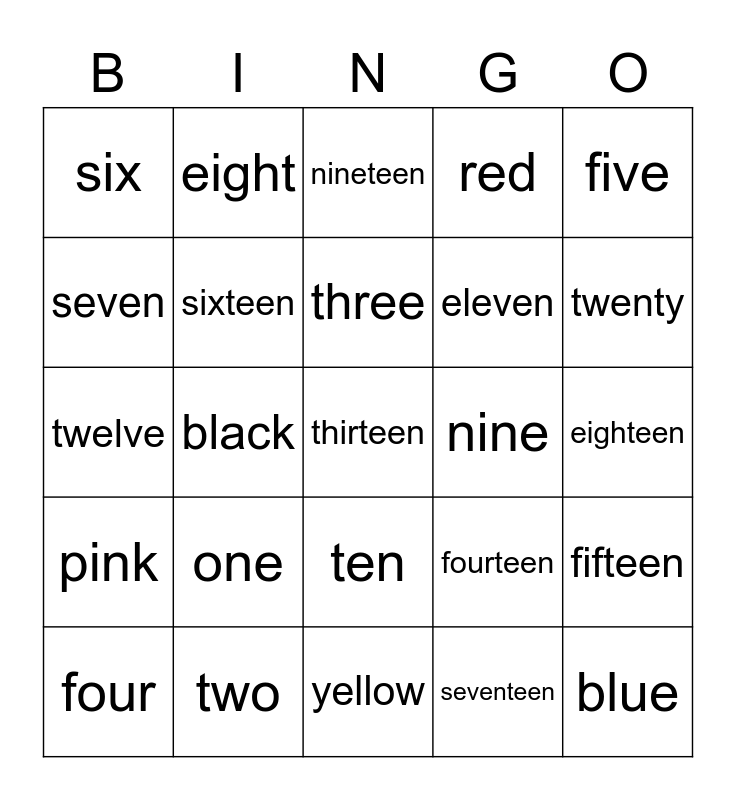 numbers-and-colours-bingo-card