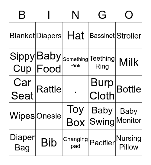 Ba-bee Bingo Card
