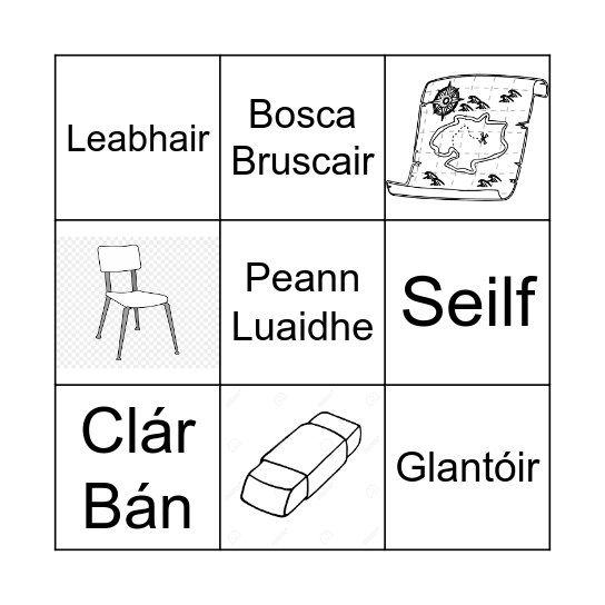 An Seomra Ranga Bingo Card