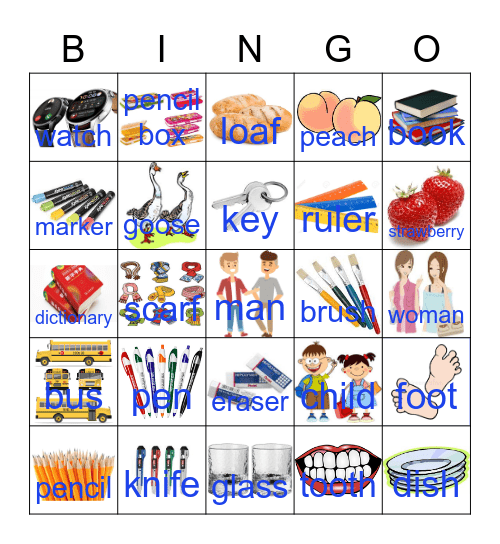 What are they ? They are.... Bingo Card