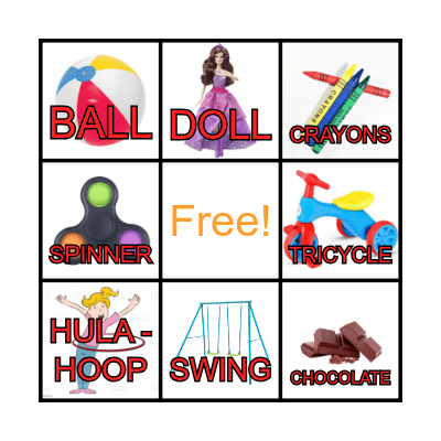 CHILDREN'S DAY BINGO Card