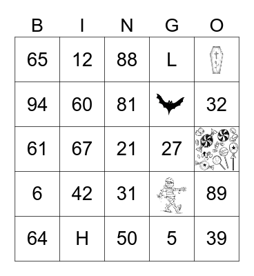 HALLOBINGO - 2022 Bingo Card