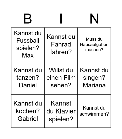 Jared A01707639 Bingo Card