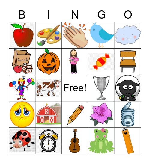 Cl- BINGO Card
